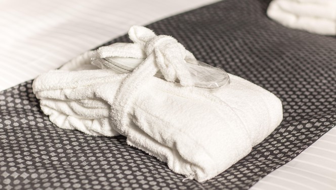 Hotel Veenendaal Bathrobe Suite